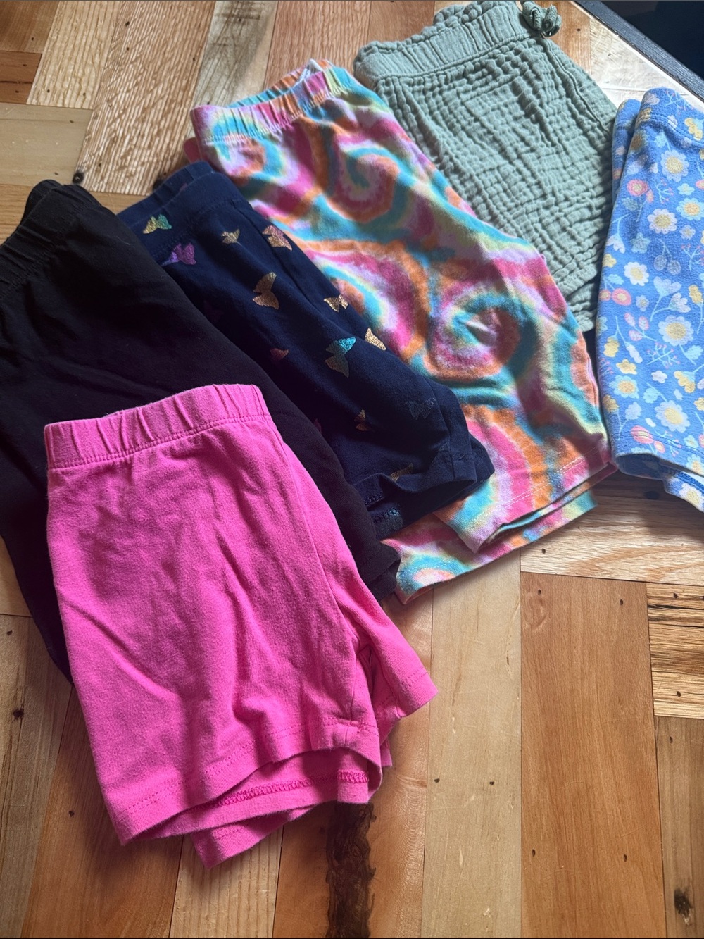 Girls' Mixed Shorts & Lounge Bottoms - Colorful Set - Picture 2 of 6
